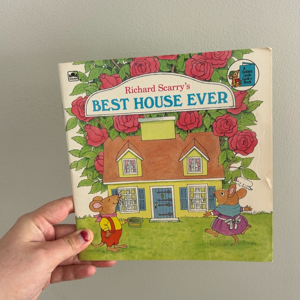 Richard Scarry's Best House Ever Book